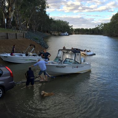 Towing a Boat